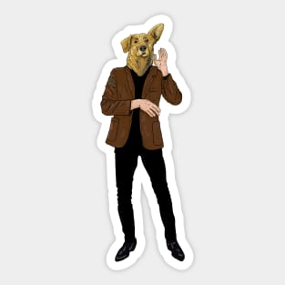 Dogman Sticker